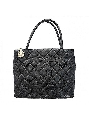 Chanel Chanel Tote Bag, Reissue Tote, Caviar Leather, Black, Women's, P3297575 (view 1)