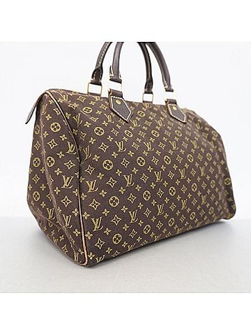 Louis Vuitton Louis Vuitton Monogram Mini Lin Speedy 30 Handbag M95224 Ebene Women's P3292883 (view 2)