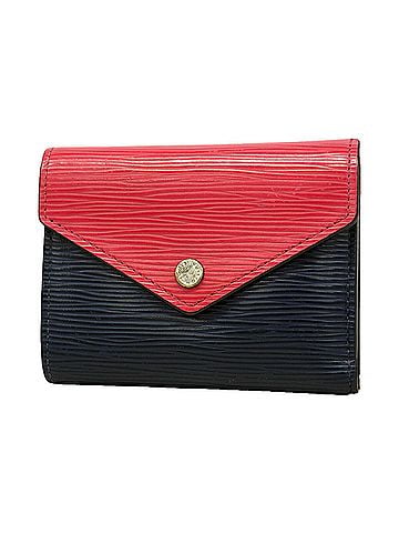 Louis Vuitton Louis Vuitton Tri-fold Wallet, Epi Leather, Portefeuille Victorine, M62204, Pink Indigo Blue, Women's, P3291268 (view 1)