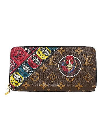 Louis Vuitton Louis Vuitton Monogram Zippy Wallet M67249 Brown Multicolor Men's Long P3291239 (view 1)