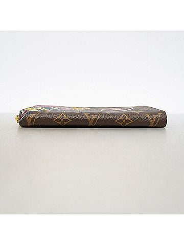Louis Vuitton Louis Vuitton Monogram Zippy Wallet M67249 Brown Multicolor Men's Long P3291239 (view 2)