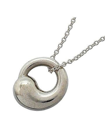 Tiffany & Co. Tiffany &amp; Co. Eternal Circle Necklace, Sterling Silver 925, Women's, P3290162 (view 1)