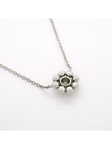 Tiffany & Co. Tiffany &amp; Co. Ball Flower Necklace, 1PD (18K White Gold), Diamond, Ladies' P3270366 (view 2)