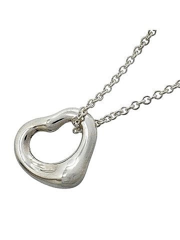 Tiffany & Co. Tiffany &amp; Co. Heart Necklace, Sterling Silver 925, Women's, P3270034 (view 1)