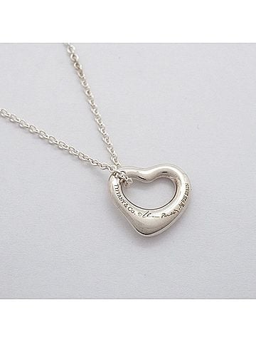 Tiffany & Co. Tiffany &amp; Co. Heart Necklace, Sterling Silver 925, Women's, P3270034 (view 2)