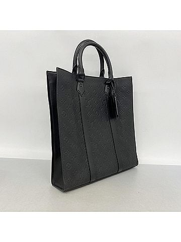 Louis Vuitton Louis Vuitton Monogram Taurillon Sac Plat Tote Bag M21866 Noir 2-way bag for men OP013118 (view 2)
