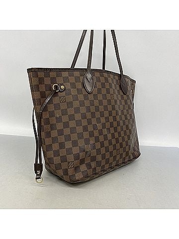 Louis Vuitton Louis Vuitton Damier Neverfull MM Tote Bag N51105 Ebene Women's OP012575 (view 2)