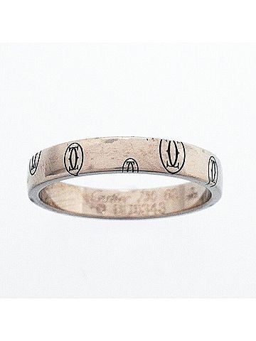 Cartier Cartier Happy Birthday Ring, 18K White Gold, Men's (view 2)