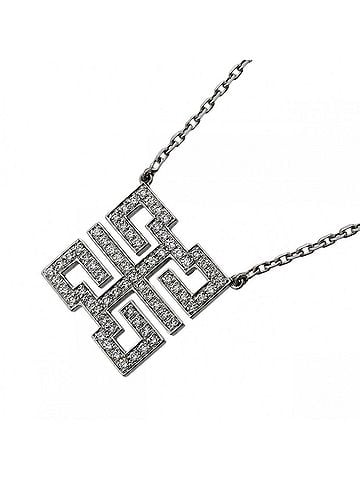Cartier Cartier Wish Knot Necklace, 18K White Gold, Diamond, Ladies' (view 1)