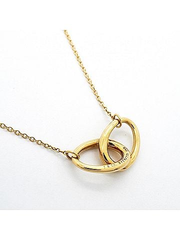 Tiffany & Co. Tiffany &amp; Co. Double Loop Necklace, 18K Yellow Gold, Women's (view 2)