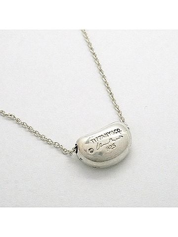 Tiffany & Co. Tiffany &amp; Co. Bean Necklace, Sterling Silver 925, Women's (view 2)