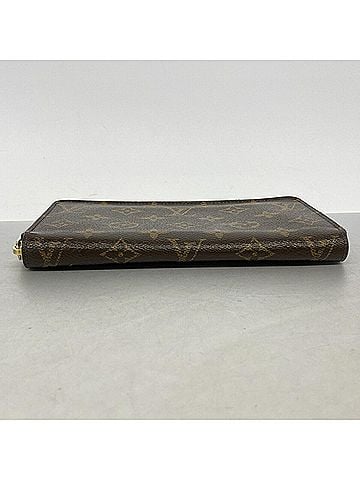 Louis Vuitton Louis Vuitton Monogram Zippy Wallet M41894 Brown Rose Ballerine Women's Long (view 2)
