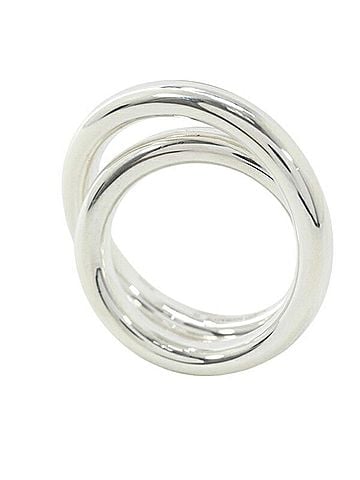 Hermès HERMES Vertige Ring #55 Ag925 (Margiela style ring, men's/women's, T6180) (view 2)