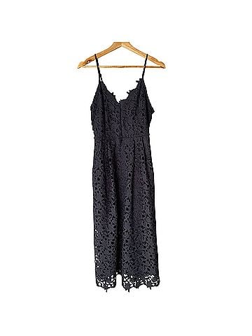Astr Lace A-Line Midi Dress Cocktail Dress (view 1)
