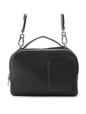 Loewe Loewe Shoulder Bag Camera Mini Leather C565R41X04 LOEWE Crossbody Black Handbag (view 1)