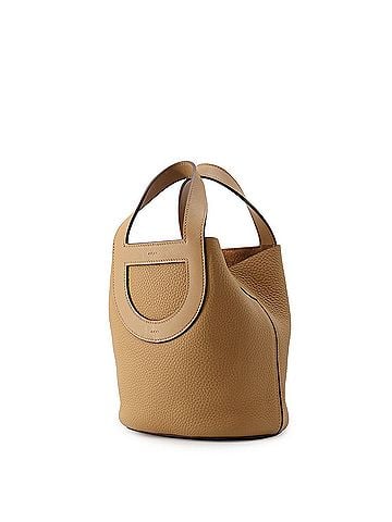 Hermès Hermes In the Loop 18 Biscuit Tote Bag, Taurillon Clemence Swift Leather, B Stamp. (view 2)