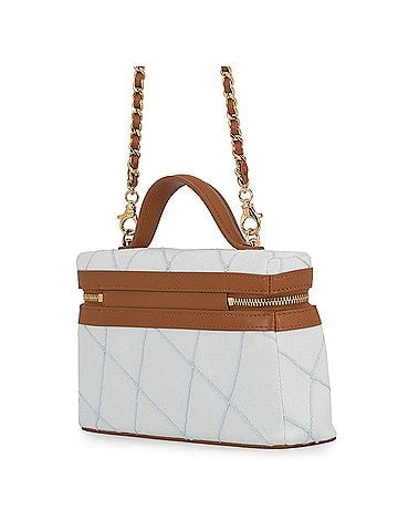 Chanel Chanel Chain Shoulder Bag Vanity Coco Mark Washed Denim AP5164 CHANEL Handbag Women's (view 2)