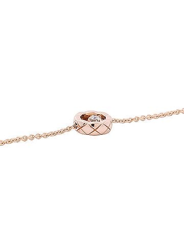 Chanel Chanel Coco Crush Collection Bracelet, 1 Diamond (approx. 0.03ct), 18K Pink Gold, J12368. (CHANEL Bracelet) (view 2)