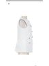 Veronica Beard 100% Cotton 100% Polyester Solid White Vest Size 4 - photo 6
