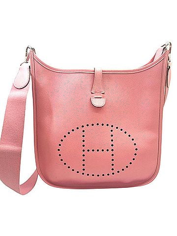 Hermès HERMES Evelyne 3 PM Epsom Rose Confetti Pink Shoulder Bag Leather Women's Men's (view 1)