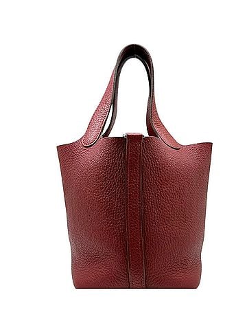 Hermès HERMES Picotin Lock PM Taurillon Clemence Rouge Garance Handbag Red (Women's/Men's) (view 2)