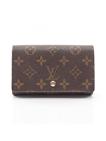 Louis Vuitton Louis Vuitton Portemonnaie Billet Trésor Monogram Bi-fold Wallet, Leather, Women's, Brown, M61730 (view 1)