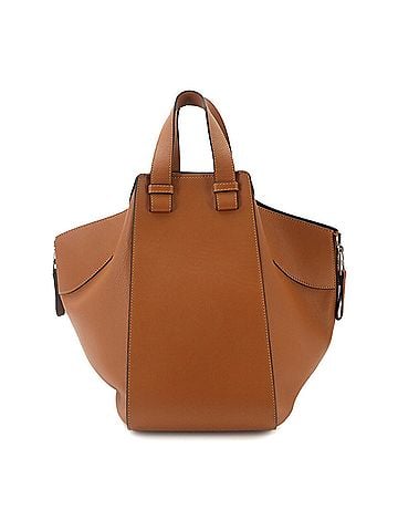 Loewe LOEWE Hammock Medium 2-way Handbag Shoulder Bag Leather Brown Silver Hardware (view 2)