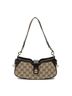Gucci White Mini Moon Side Web Hobo One size - photo 1