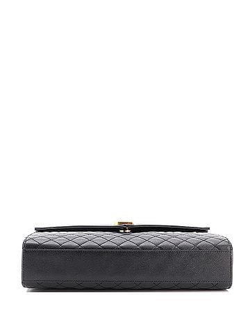 Saint Laurent Classic Monogram Envelope Satchel Mixed Matelasse Leather Large (view 2)