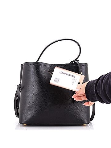 Prada Panier Bucket Bag Saffiano Leather Large (view 1)