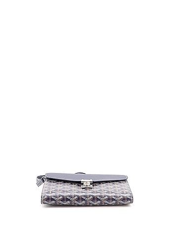 Goyard Chypre Wallet on Strap Coated Canvas with Leather (view 2)