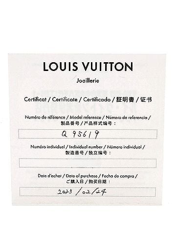 Louis Vuitton Empreinte Chain Bracelet 18K Yellow Gold (view 2)