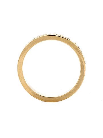 Tiffany & Co. Notes Fifth Avenue New York Ring 18K Yellow Gold Narrow (view 2)