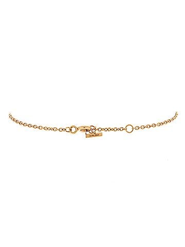 Tiffany & Co. T Smile Chain Bracelet 18K Rose Gold Medium (view 2)
