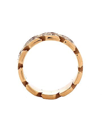 Tiffany & Co. Victoria Vine Band Ring 18K Rose Gold with Diamonds (view 2)