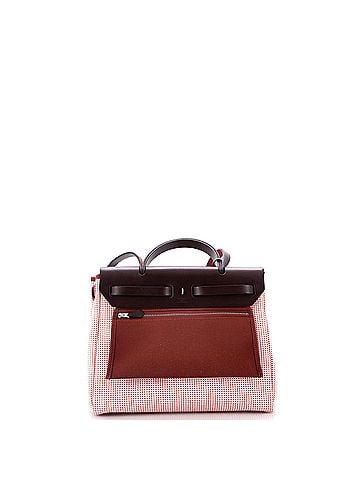 Hermès Herbag Zip Criss Viking Toile and Leather 31 (view 2)