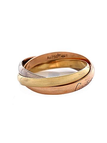 Cartier Trinity Ring 18K Tricolor Gold Small (view 2)