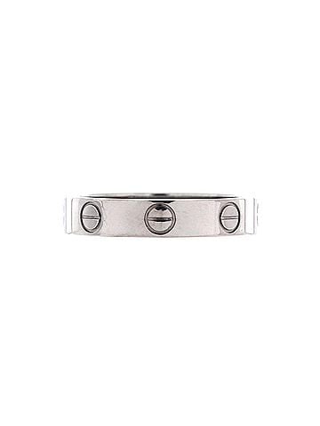 Cartier Love Wedding Band Ring 18K White Gold (view 1)