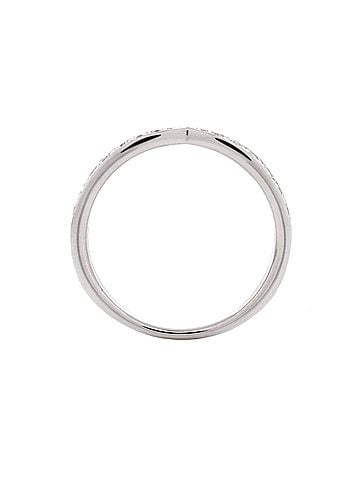 Tiffany & Co. Harmony Band Ring Platinum and Diamonds (view 2)