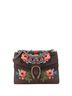 Gucci Brown Web Dionysus Bag Embellished Leather Medium One size - photo 1