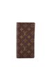 Louis Vuitton 100% Coatead Canvas Brown Brazza Wallet Monogram Canvas One size - photo 1