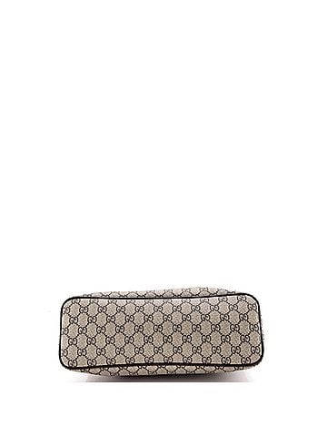 Gucci Convertible Zip Tote GG Coated Canvas with Leather Small (view 2)