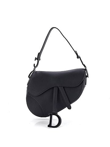 Christian Dior Ultra Matte Saddle Handbag Leather Medium (view 1)