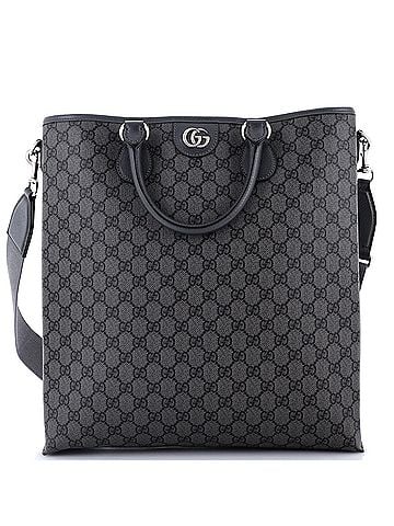 Gucci Ophidia Convertible Tote GG Coated Canvas Medium (view 1)