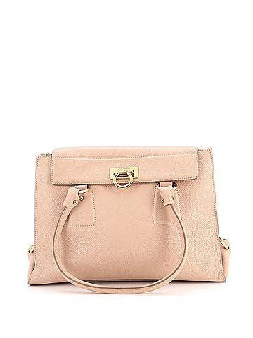 Salvatore Ferragamo Lotty Satchel Leather Medium (view 1)