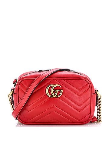Gucci GG Marmont Shoulder Bag Matelasse Leather Mini (view 1)