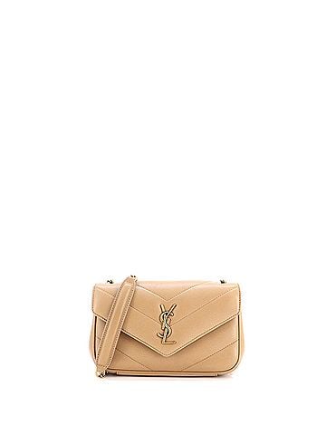 Saint Laurent Loulou NM Shoulder Bag Matelasse Chevron Leather Mini (view 1)