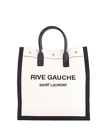 Saint Laurent Rive Gauche Shopper Tote Canvas Tall (view 1)