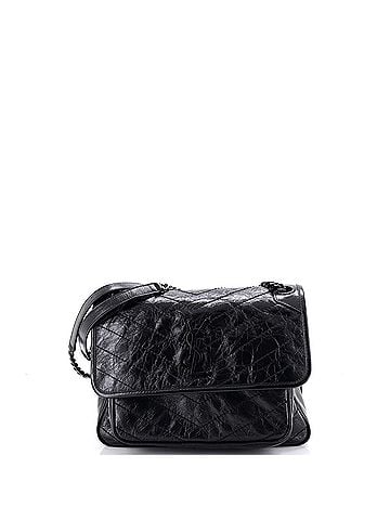 Saint Laurent Niki Chain Flap Bag Matelasse Chevron Leather Medium (view 1)