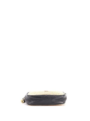 Saint Laurent Lou Camera Bag Woven Raffia Mini (view 2)